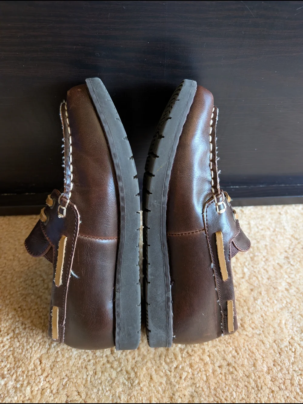 Kenneth Cole Reaction Flexy Rock Brown Slip-On Loafers 13Y